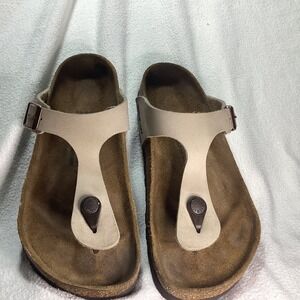 Birkenstock Gizeh Thong Sandals Cork Footbed Women's 6-6.5